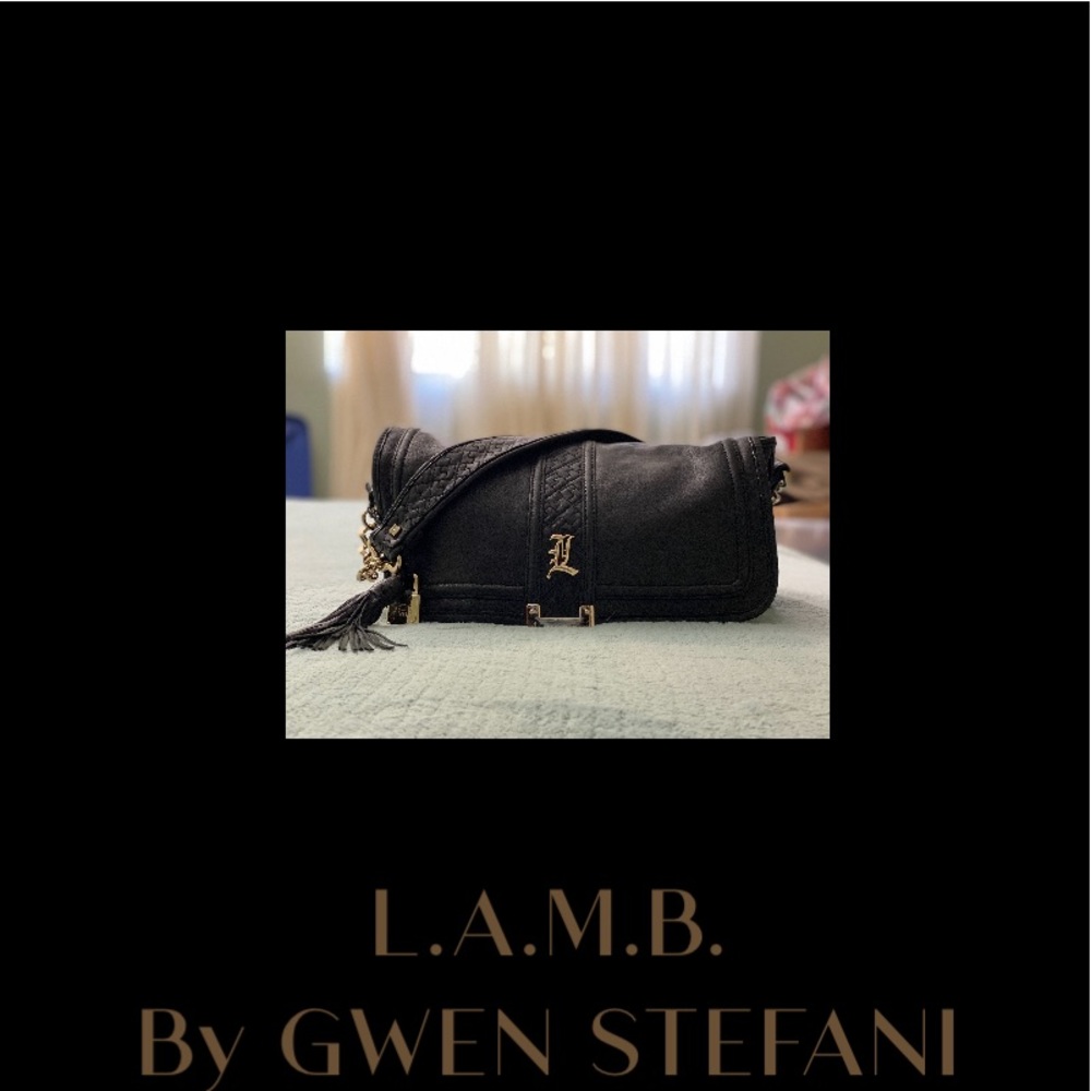 EUC L.A.M.B. BY GWEN STEFANI LEATHER BAG